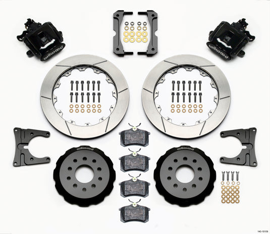 Wilwood Combination Parking Brake Rear Kit 12.88in 2005-2014 Mustang