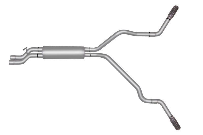 Load image into Gallery viewer, Gibson 02-05 Chevrolet Silverado 2500 HD Base 6.0L 2.5in Cat-Back Dual Extreme Exhaust - Aluminized
