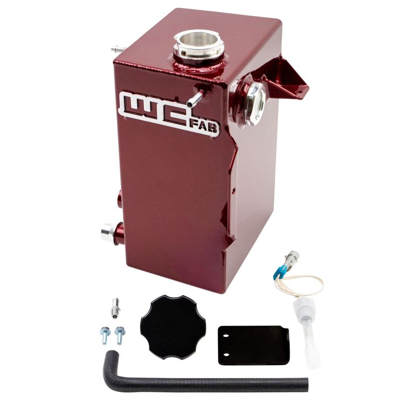 Load image into Gallery viewer, Wehrli 20-24 Chevrolet-GMC 6.6L L5P Duramax OEM Placement Coolant Tank Kit - WCFab Red

