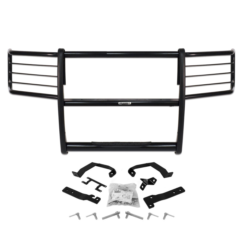Load image into Gallery viewer, Go Rhino 08-10 Ford F-250/350 Super Duty 3000 Series StepGuard Center Grille + Brush Guards - Blk
