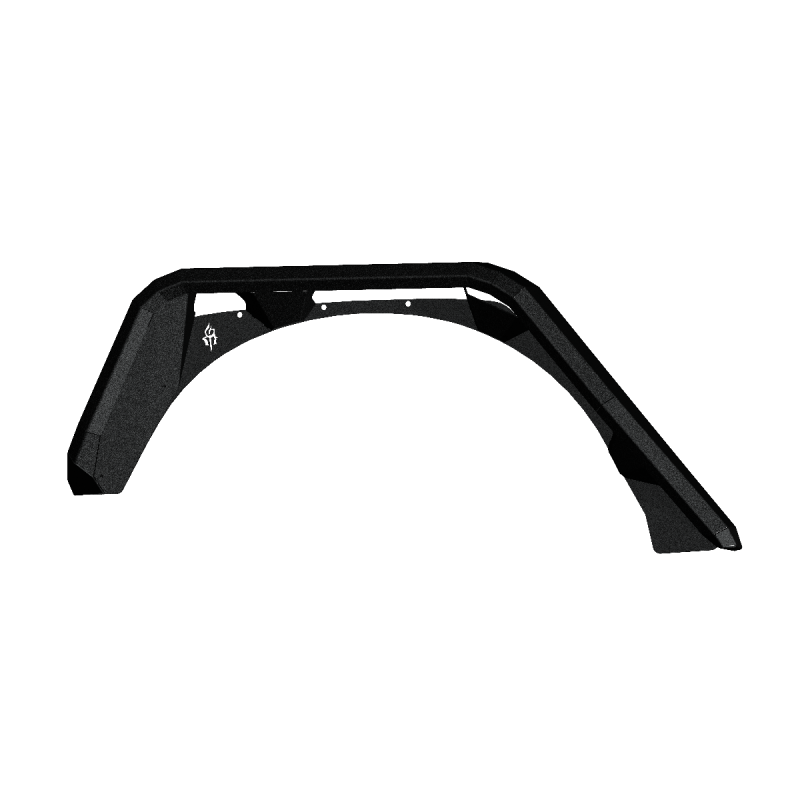 Load image into Gallery viewer, Road Armor 07-18 Jeep Wrangler JKU 4DR Stealth Rear Fender Flare Body Armor - Tex Blk
