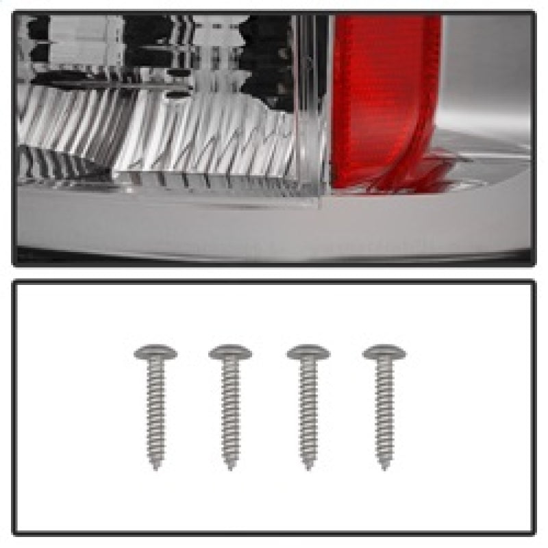 Load image into Gallery viewer, Spyder Dodge Ram 07-08 1500/Ram 07-09 2500/3500 LED Tail Lights Chrome ALT-YD-DRAM06-LED-C

