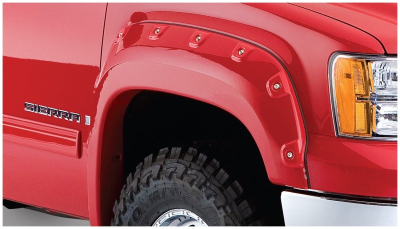 Load image into Gallery viewer, Bushwacker 07-13 GMC Sierra 1500 Boss Pocket Style Flares 2pc - Black
