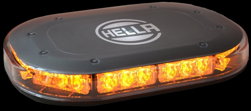 Load image into Gallery viewer, Hella MLB 100 Amber Fixed Micro LED Light Bar 12-24V
