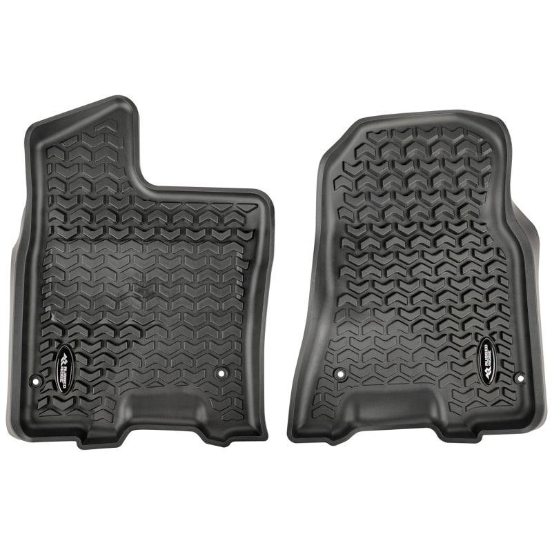 Load image into Gallery viewer, Rugged Ridge Floor Liner Set Front Pair Black 19 RAM 1500
