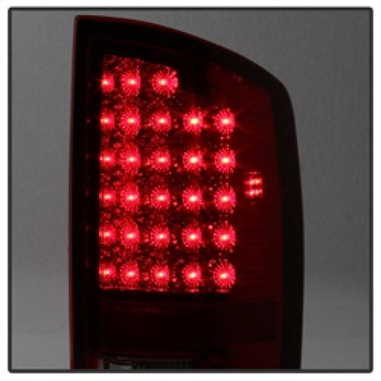 xTune Dodge Ram 02-06 1500 / Ram 2500/3500 03-06 LED Tail Light Red Clear ALT-JH-DR02-LED-RC