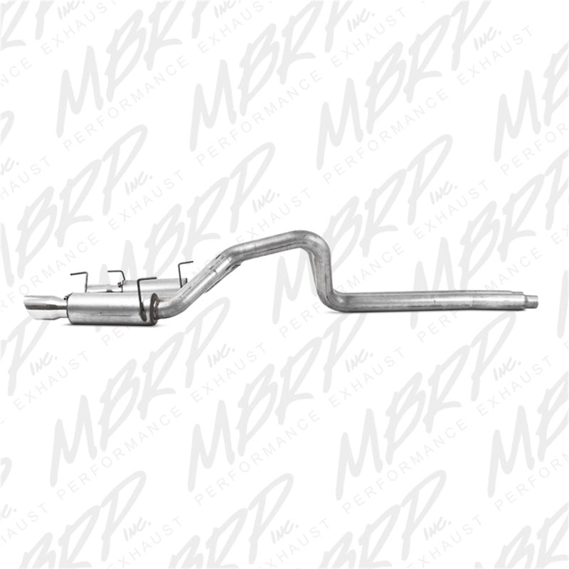 Load image into Gallery viewer, MBRP 05-09 Ford Mustang GT 4.6L Dual Split Rear Race Version AL/ 3in Cat Back Exhaust System
