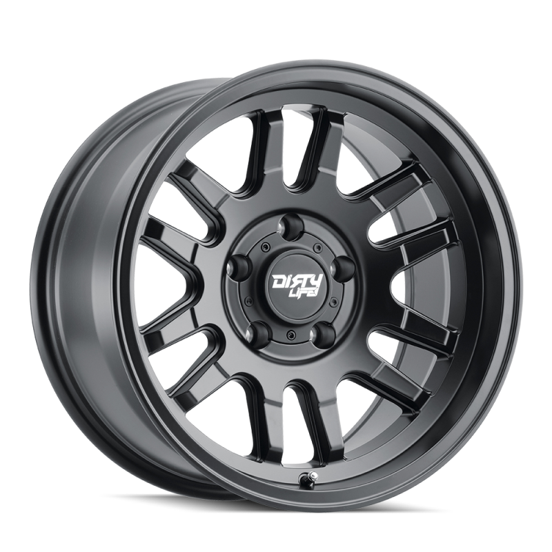 Load image into Gallery viewer, Dirty Life 9310 Canyon 17x9 / 5x127 BP / -12mm Offset / 71.5mm Hub Matte Black Wheel
