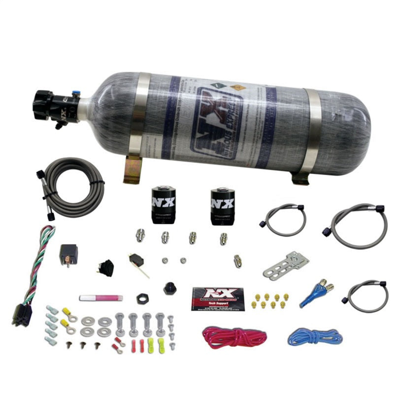 Load image into Gallery viewer, Nitrous Express All Ford EFI Single Nozzle Nitrous Kit w/Composite Bottle
