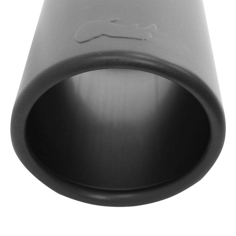 Load image into Gallery viewer, Go Rhino Exhaust Tip - Black - ID 2 1/4in x L 14in x OD 4in

