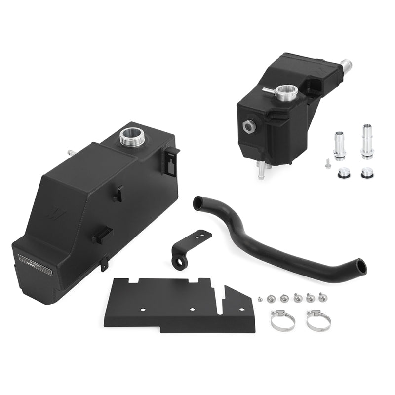 Load image into Gallery viewer, Mishimoto 11-19 Ford 6.7L Powerstroke Expansion Tank Kit - Micro-Wrinkle Black
