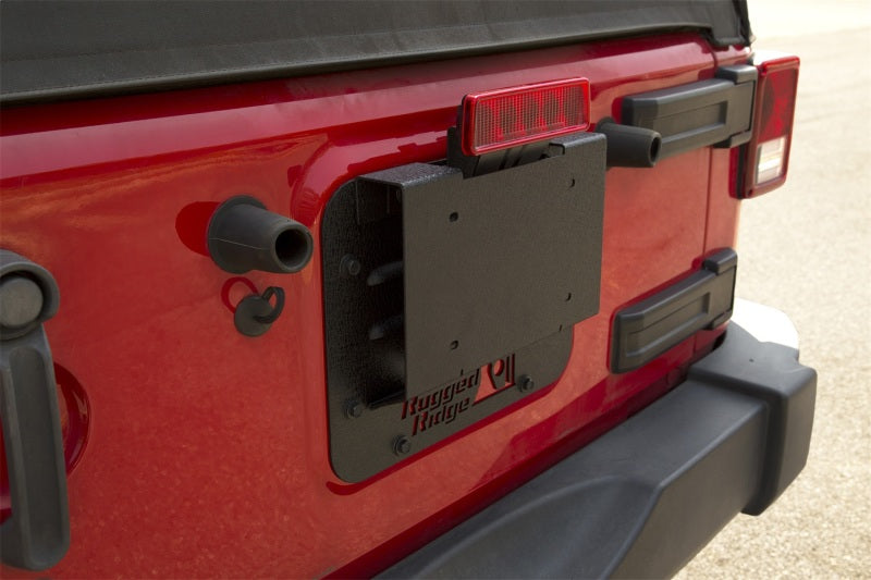 Load image into Gallery viewer, Rugged Ridge Tire Carrier Delete Kit 07-18 Jeep Wrangler JK
