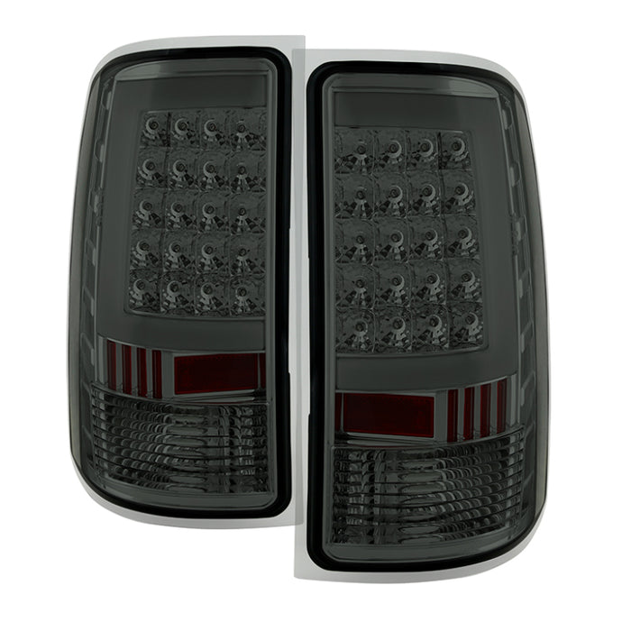 xTune GMC Sierra 07-13 LED Tail Lights Smoke ALT-ON-GS07-G2-LED-SM