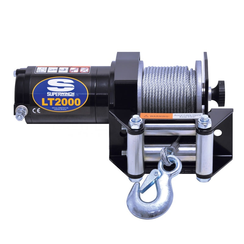 Load image into Gallery viewer, Superwinch 2000 LBS 12V DC 5/32in x 49ft Steel Rope LT2000 Winch
