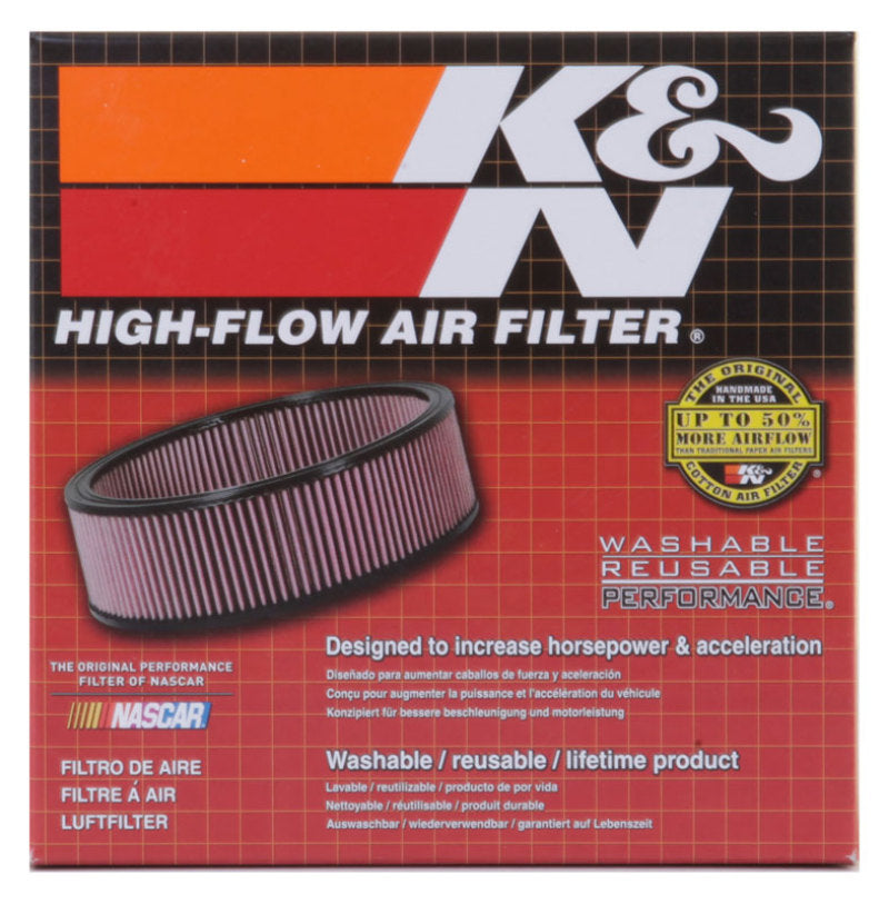 Load image into Gallery viewer, K&amp;N Custom Air Filter - Round 5-5/16in OD 4-1/16in ID 2-3/8in H
