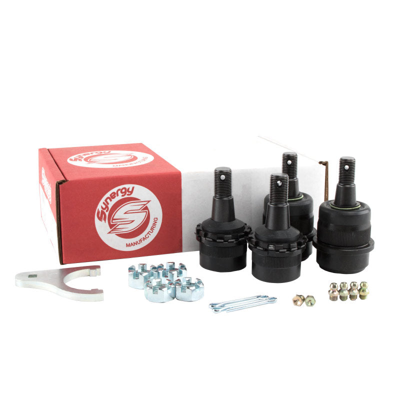 Load image into Gallery viewer, Synergy Jeep JK/WJ HD Non-Knurled Adjustable Ball Joint Kit
