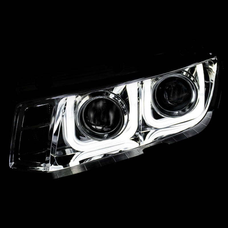 Load image into Gallery viewer, ANZO 2014-2015 Chevrolet Camaro Projector Headlights w/ U-Bar Chrome
