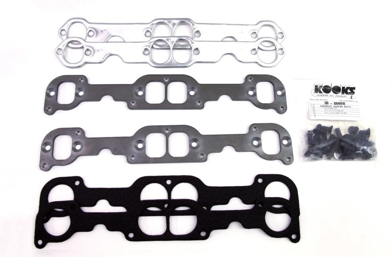Load image into Gallery viewer, Kooks SB Chevy Sm Block Chevy Adapter Plate Kit
