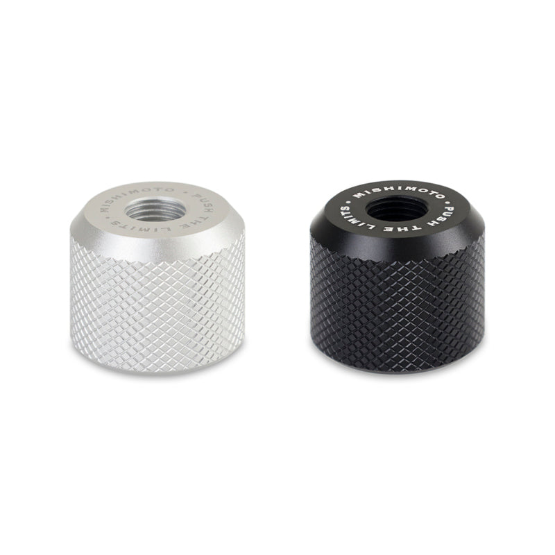 Load image into Gallery viewer, Mishimoto Shift Knob Reverse Lockout Adapter Kit - Silver (Set of 4)
