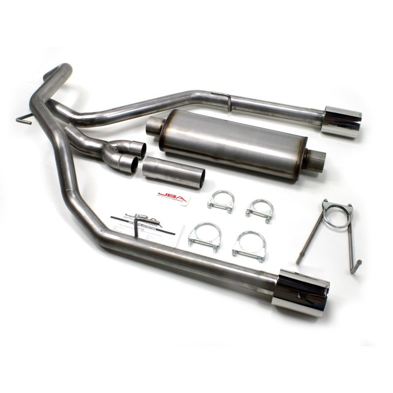 Load image into Gallery viewer, JBA 06-18 Ram 1500 5.7L 409SS Dual Rear Exit Cat-Back Exhaust
