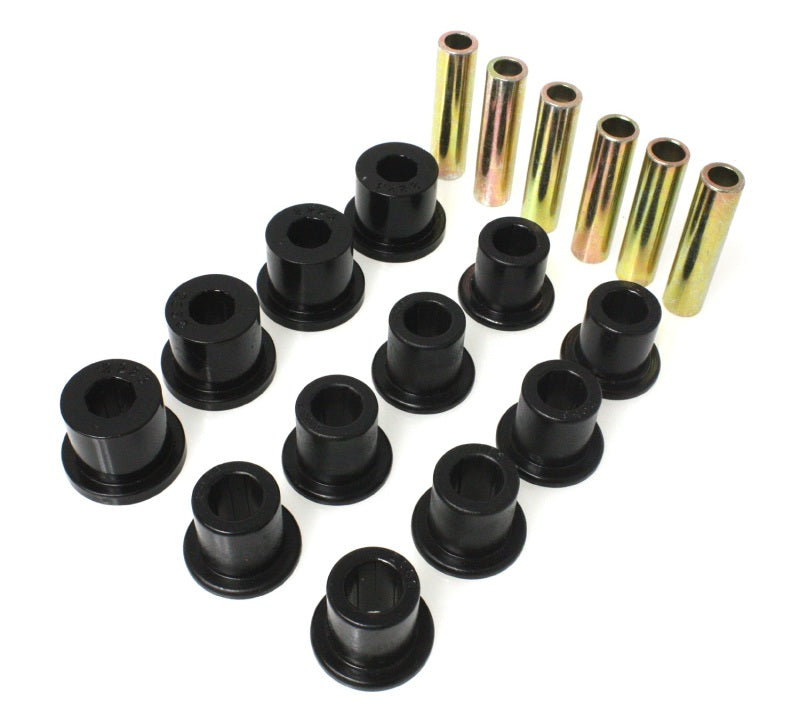 Load image into Gallery viewer, Energy Suspension 87-96 Jeep Wrangler Black Front/Rear Spring and Shackle Bushing
