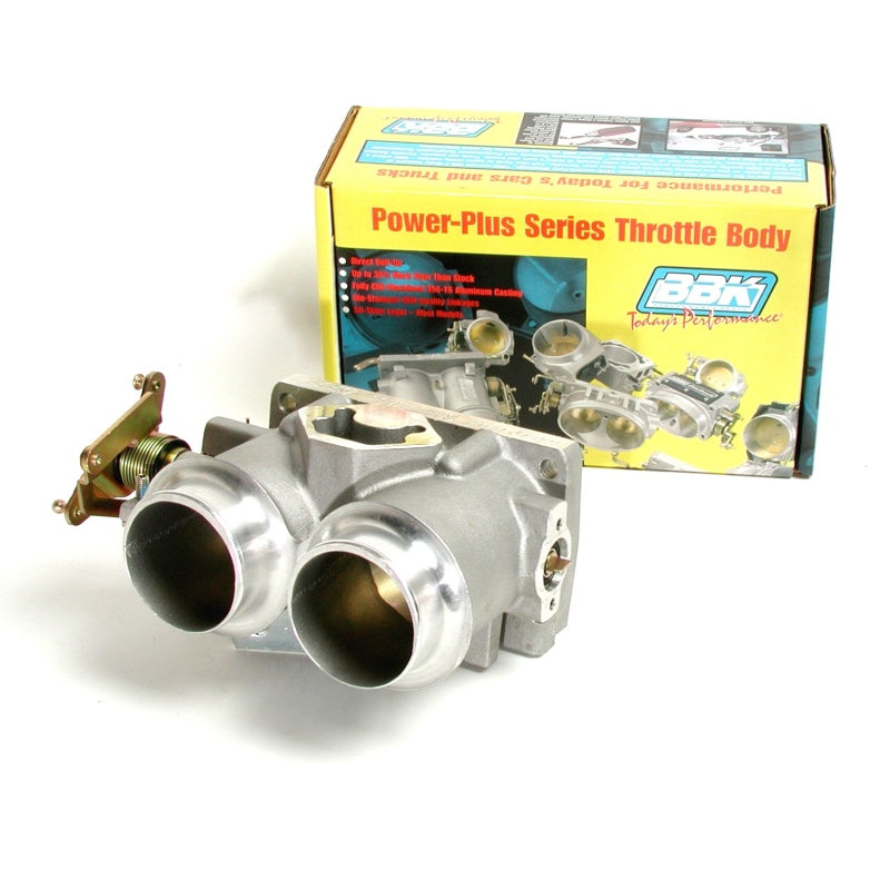 Load image into Gallery viewer, BBK 87-96 Ford F Series Truck RV 302 351 Twin 61mm Throttle Body BBK Power Plus Series
