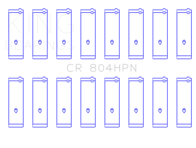 Load image into Gallery viewer, King Engine Bearings Ford 260CI / 289CI / 302 5.0L Windsor Connecting Rod Bearing Set (Size STDX)
