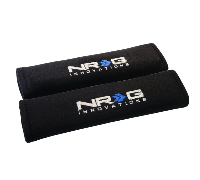 Load image into Gallery viewer, NRG Seat Belt Pads 2.7in. W x 11in. L (Black) Short - 2pc
