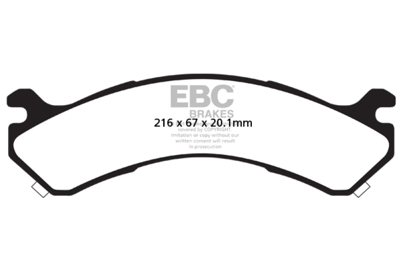 Load image into Gallery viewer, EBC 01-05 Chevrolet Silverado 3500 (2WD) Extra Duty Rear Brake Pads
