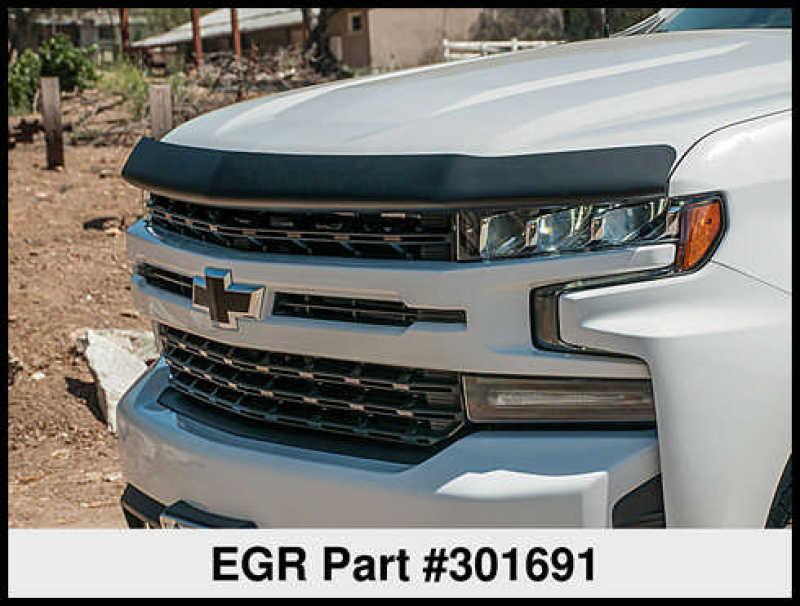 Load image into Gallery viewer, EGR 2019 Chevy 1500 Super Guard Hood Guard - Dark Smoke
