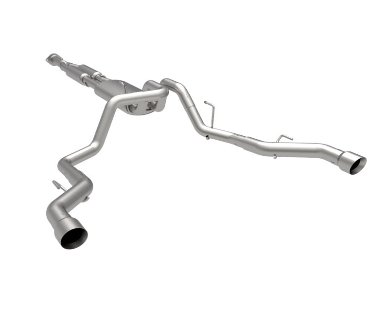 Load image into Gallery viewer, Kooks 21+ Ford F150 2.7/3.5/5.0L 3in Dual Cat-Back Rear Exit Exhaust w/Polished Tips
