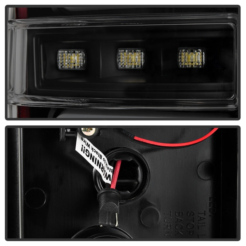 Load image into Gallery viewer, Spyder 16-17 Toyota Tacoma LED Tail Lights - Black Smoke (ALT-YD-TT16-LED-BSM)
