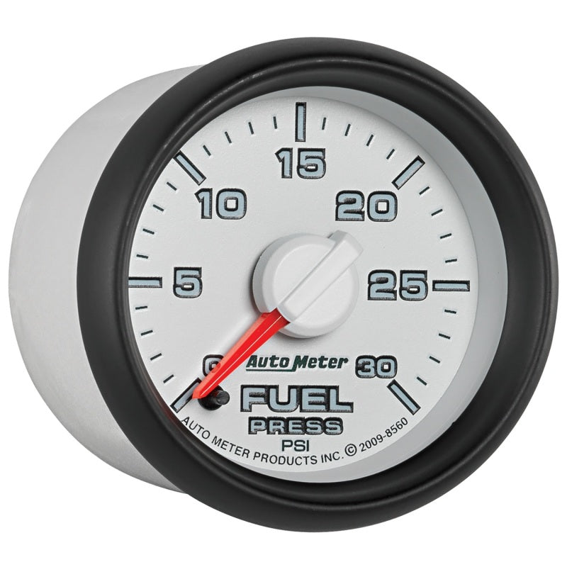 Load image into Gallery viewer, Autometer Factory Match 52.4mm Full Sweep Electronic 0-30 PSI Fuel Pressure Gauge
