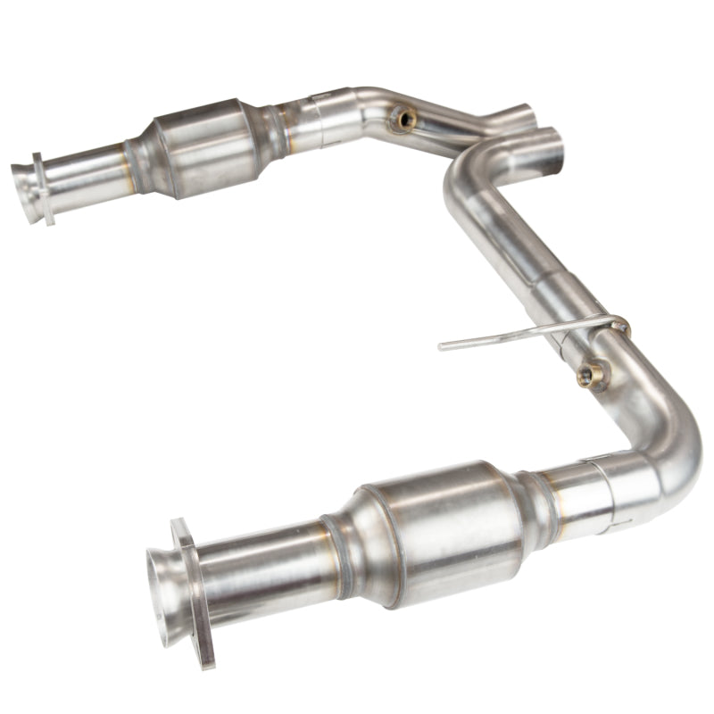 Load image into Gallery viewer, Kooks 99-04 Ford F-150 Harley/Lightning 2.5in Connection Pipe w/ Race Cats * Must Use Kooks Headers*
