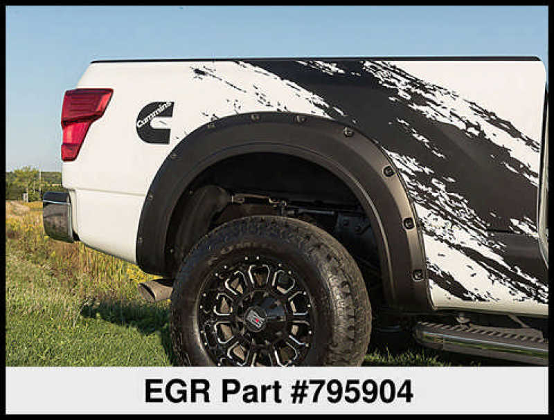 Load image into Gallery viewer, EGR 16+ Nissan Titan XD Bolt-On Look Fender Flares - Set
