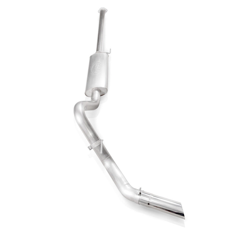 Load image into Gallery viewer, Stainless Works 2015-16 Ford F-150 2.7L/3.5L 3.5in Catback Chambered Muffler Factory Connection
