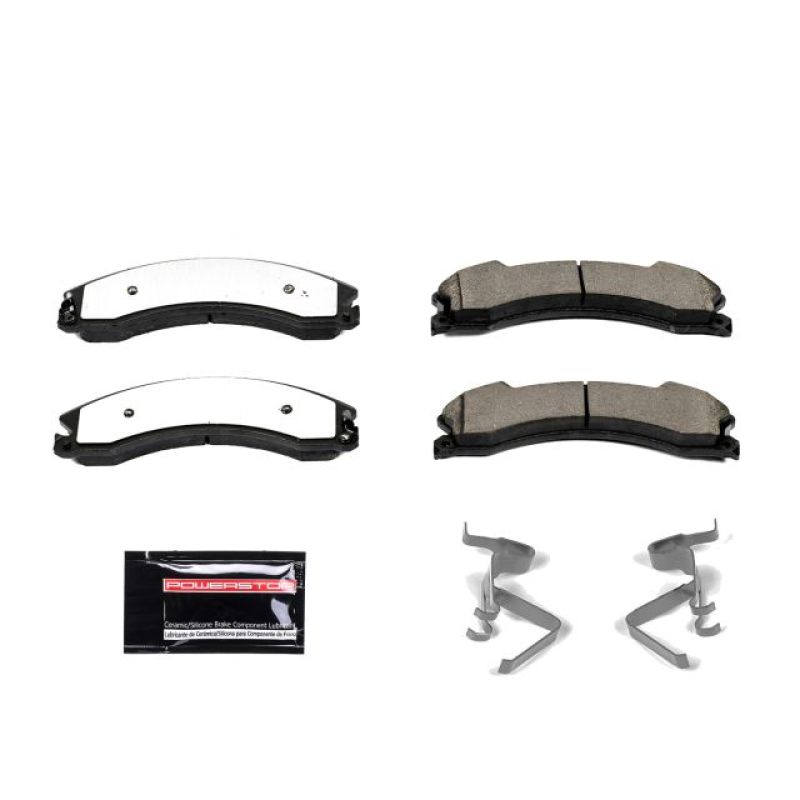 Load image into Gallery viewer, Power Stop 12-19 Chevrolet Silverado 2500 HD Front or Rear Z36 Truck &amp; Tow Brake Pads w/Hardware
