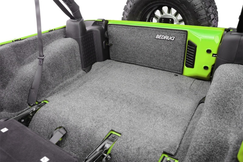 Load image into Gallery viewer, BedRug 07-10 Jeep JK Unlimited 4Dr Rear 5pc Cargo Kit (Incl Tailgate &amp; Tub Liner)
