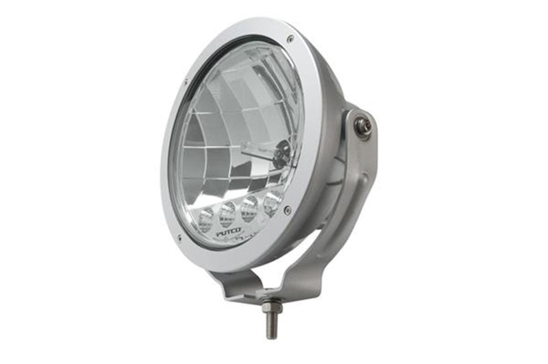 Load image into Gallery viewer, Putco HID Lamp w/3 LED DayTime Running Lights - 6in Silver Housing w/ Clear Lens HID Off Road Lamps
