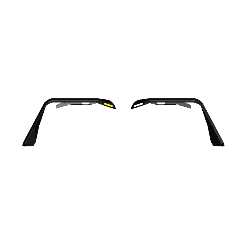 Load image into Gallery viewer, Road Armor 07-18 Jeep Wrangler JK Stealth Front Fender Flare Body Armor w/LED DRL - Tex Blk
