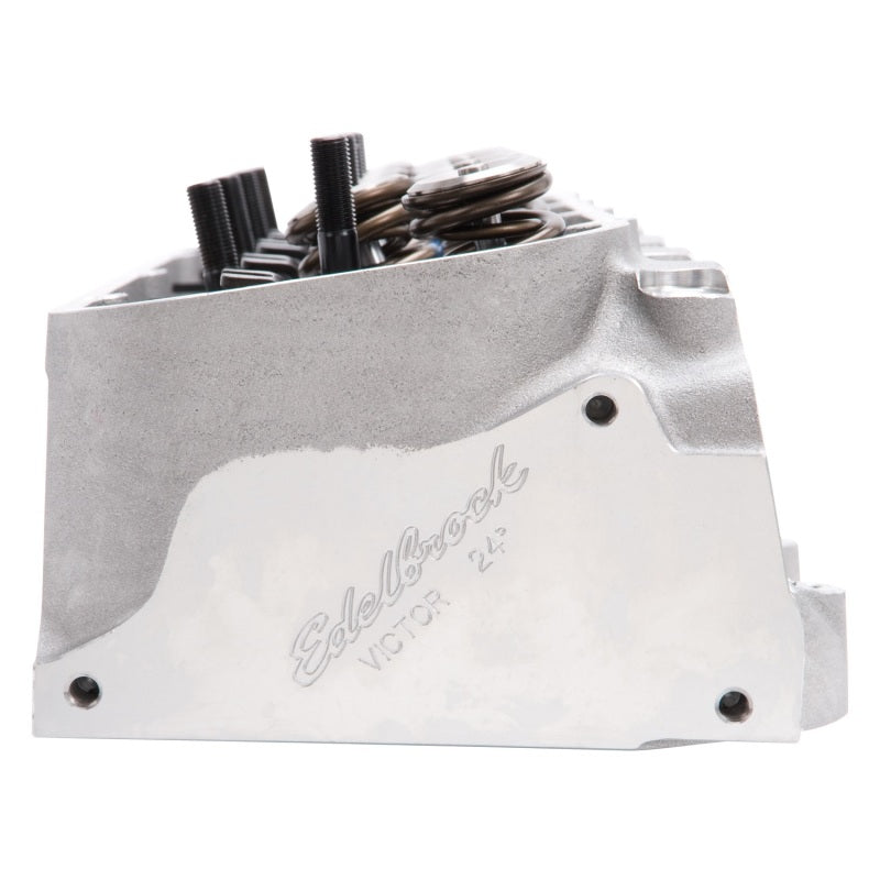 Load image into Gallery viewer, Edelbrock Race Cyl Head Musi CNC BBC Victor 24Deg Complete
