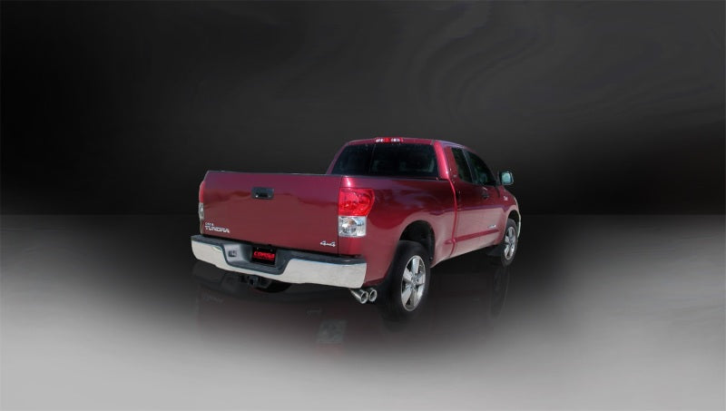 Load image into Gallery viewer, Corsa 2011-2021 Toyota Tundra Double Cab/Crew Max 5.7L V8 Polished Sport Cat-Back Exhaust
