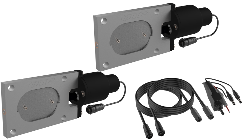 Load image into Gallery viewer, QTP Bolt-On QTEC Dual Low Profile Oval Electric Cutout Valves - Pair
