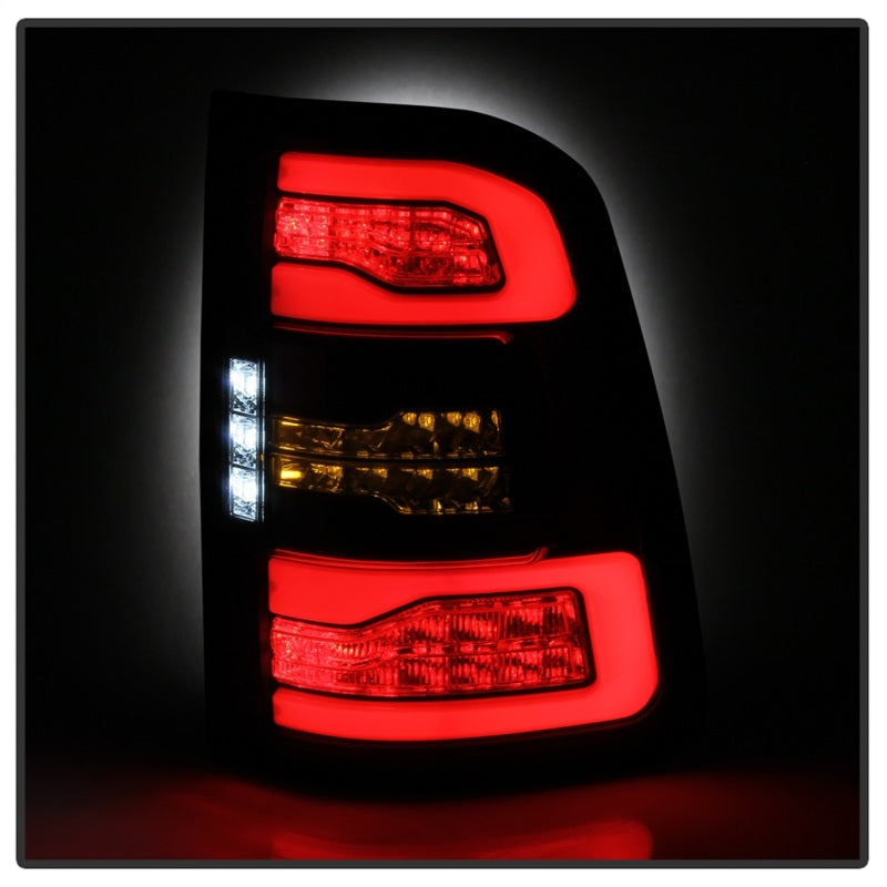 Load image into Gallery viewer, Spyder Dodge Ram 19-20 LED Tail Light Black ALT-YD-DR19HAL-SEQ-BK
