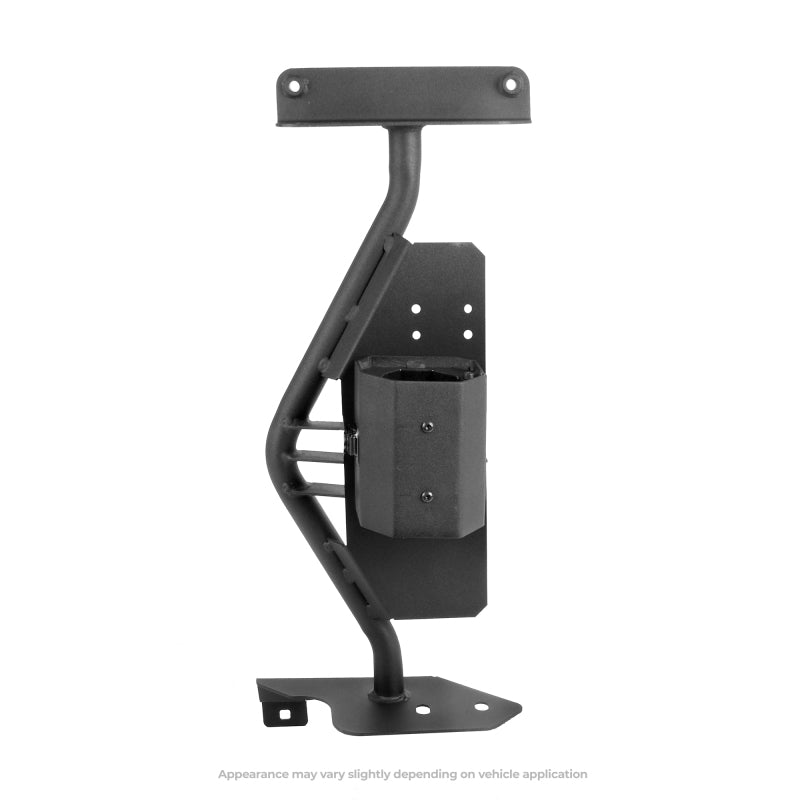 Load image into Gallery viewer, Go Rhino 07-18 Jeep Wrangler JK/JKU Front Fender Jack Mount for Xventure Gear EG Jack - Tex. Blk
