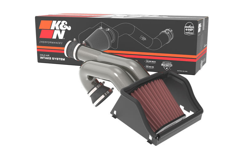 Load image into Gallery viewer, K&amp;N 2015-22 Ford F-150 3.5L V6 Performance Air Intake System
