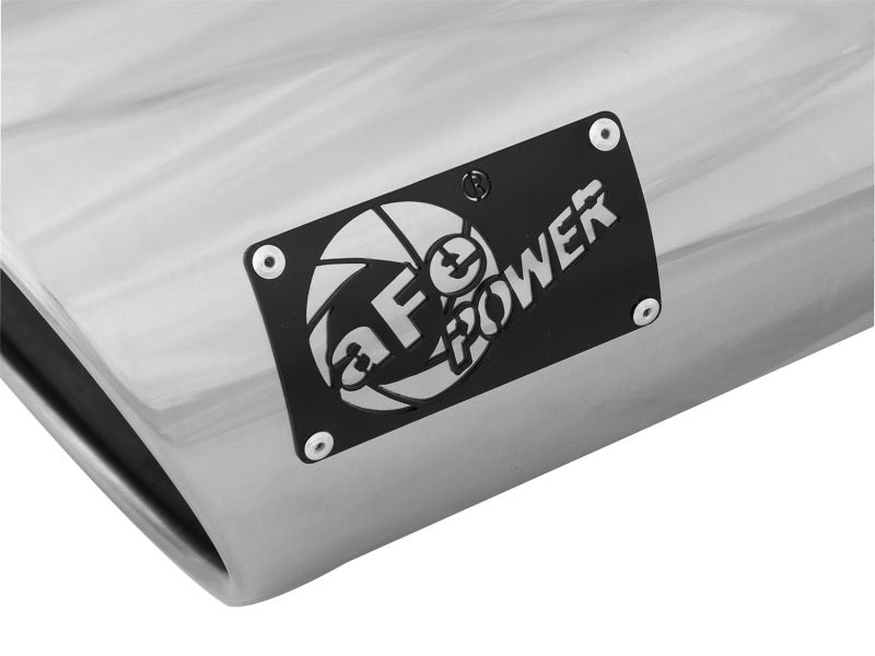 Load image into Gallery viewer, aFe MACH Force-Xp 5in Inlet x 7in Outlet x 15in length 304 Stainless Steel Exhaust Tip
