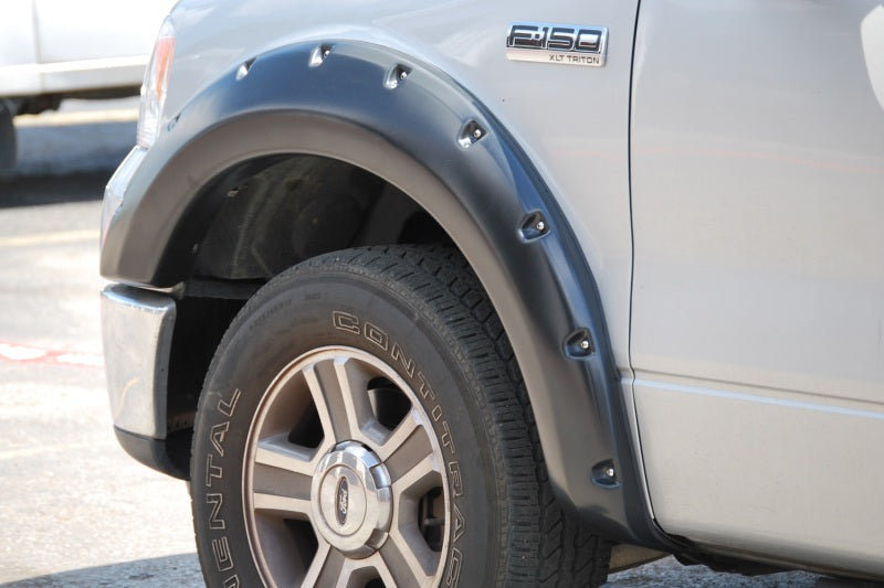 Load image into Gallery viewer, Lund 04-08 Ford F-150 RX-Rivet Style Textured Elite Series Fender Flares - Black (2 Pc.)
