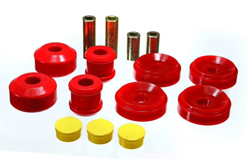 Load image into Gallery viewer, Energy Suspension 10 Chevy Camaro Red Front End Control Arm Bushing Set
