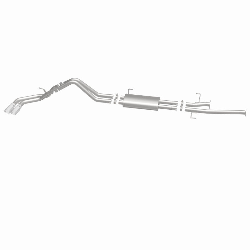 Load image into Gallery viewer, MagnaFlow 14 Toyota Tundra V8 4.6L/5.7L Stainless C/b Exhaust Dual same side pass. rear tire
